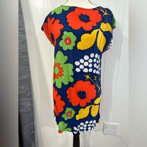 Marimekko Multicolor Floral rayon summer  Dress XS